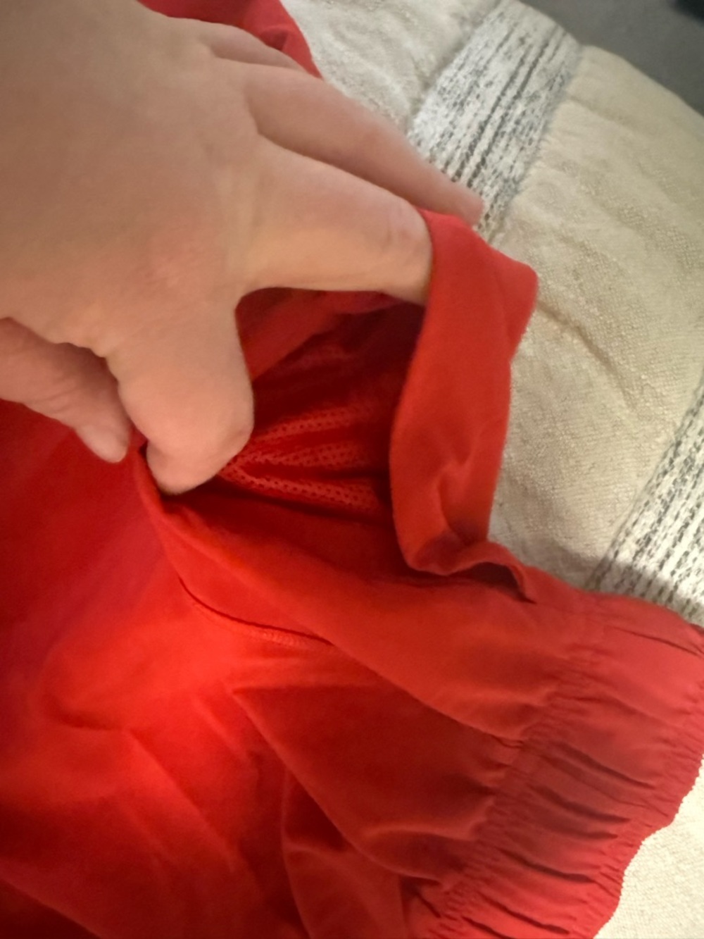 Jordan dry-fit men’s Red Athletic Shorts size XL